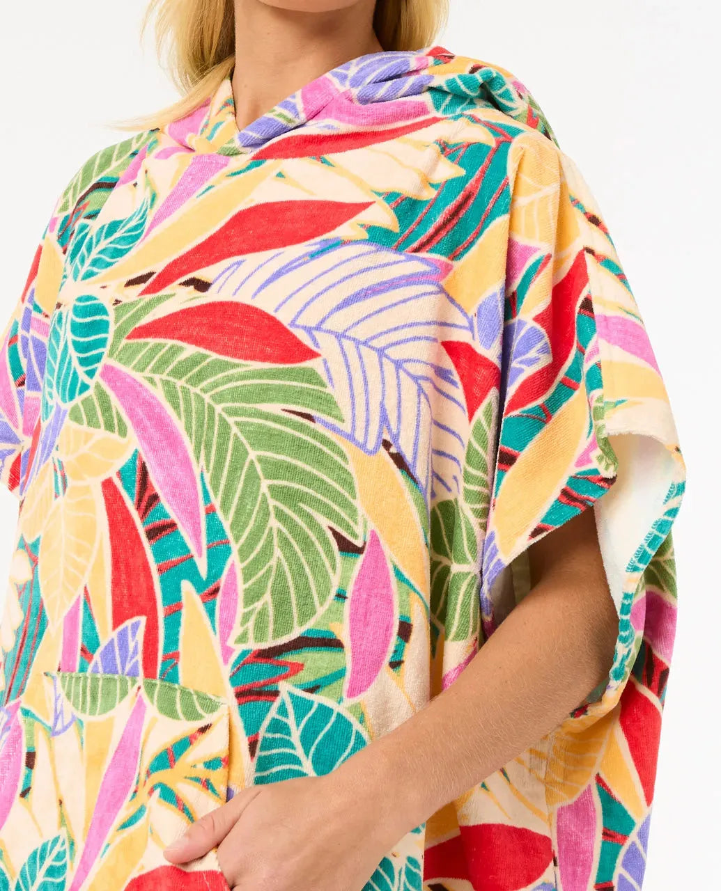 Mixed Hooded Towel Women - Beachin Surf