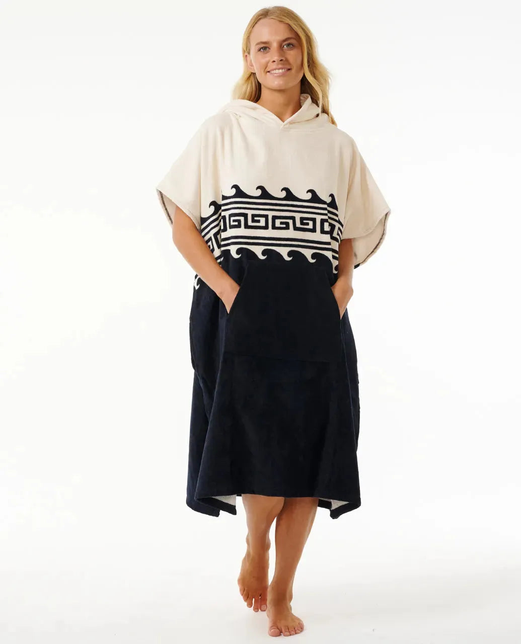 Mixed Hooded Towel Women - Beachin Surf