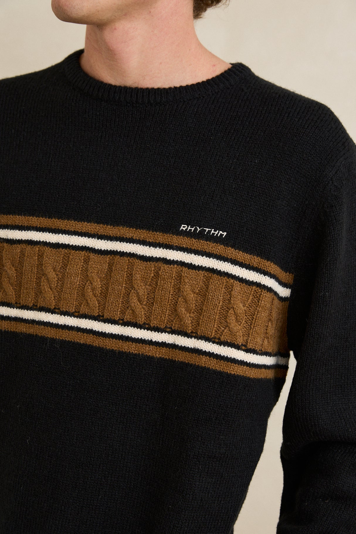Mohair Striped Knit