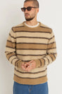 Mohair Striped Knit - Beachin Surf