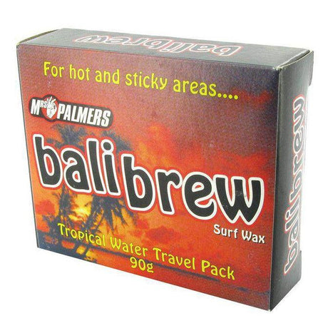 MRS PALMERS 90G BALI BREW TROPICAL WATER WAX - Beachin Surf