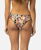 Mystic Floral Cheeky Coverage Hipster Bikini Bottoms - Beachin Surf
