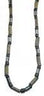 Narrow Burnt Wood/Hematite Choker - Beachin Surf