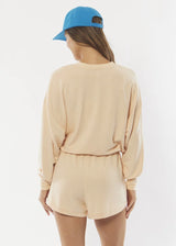 Never Ever LS Fleece - Beachin Surf