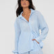 Nissi Long Sleeve Pleated Shirt - Beachin Surf