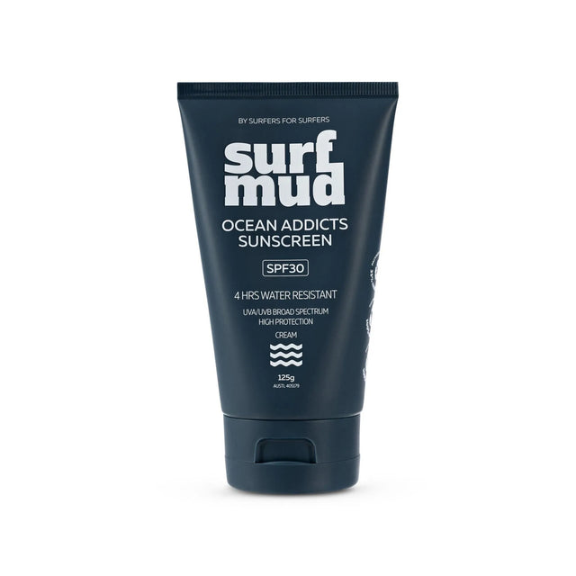 Ocean Addicts Spf30 Sunscreen 125G - Beachin Surf