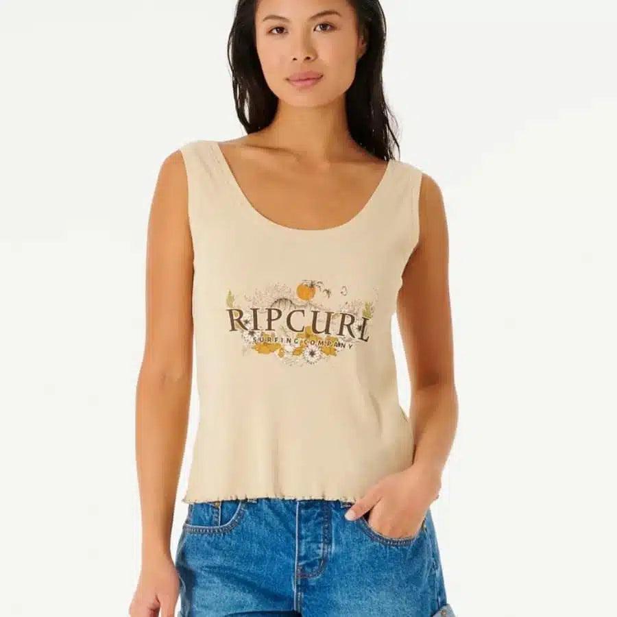 Oceans Together Ribbed Tank Top - Beachin Surf