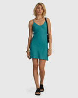 Off Duty Bias Mini Dress - Beachin Surf