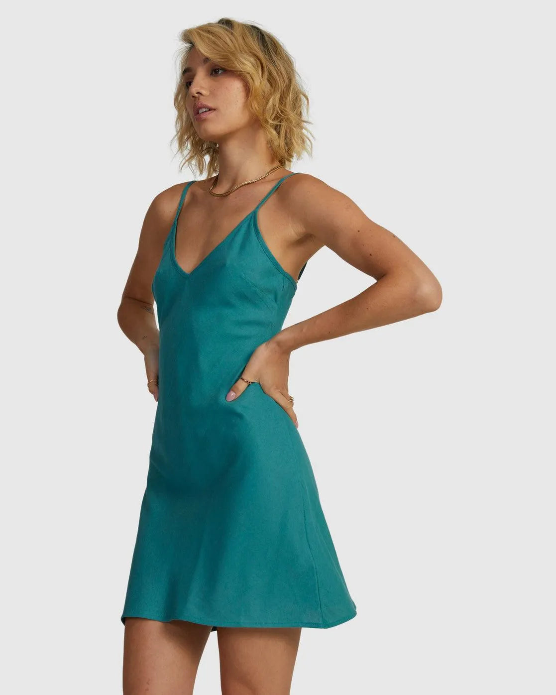 Off Duty Bias Mini Dress - Beachin Surf