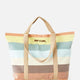 Organic Canvas 29L Beach Tote Bag - Beachin Surf