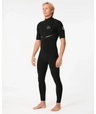 Rip Curl E-Bomb 2/2 Zip Free Short Sleeve Steamer Wetsuit Mens
