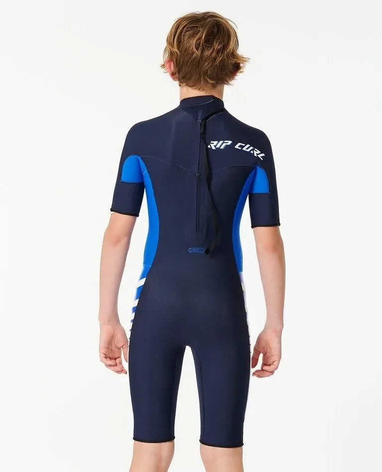 Boys 2Mm Dawn Patrol Short Sleeve Spring Suit