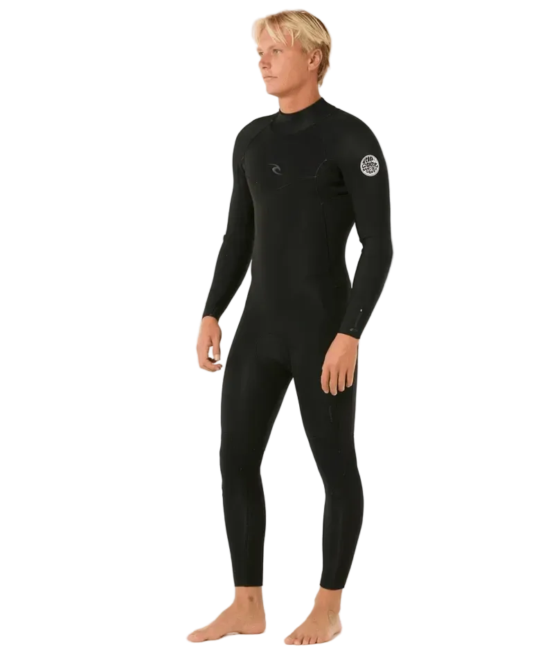 Rip Curl Dawn Patrol 3/2 Back Zip Steamer Wetsuit Mens