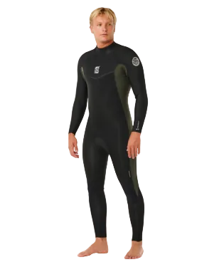 Rip Curl Dawn Patrol 3/2 Back Zip Steamer Wetsuit Mens