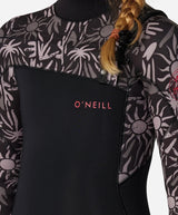 Girl's Bahia 4/3mm Steamer Chest Zip Wetsuit