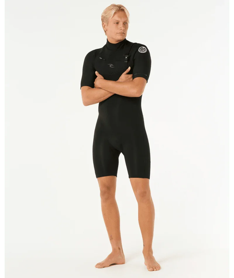 Mens Dawn Patrol 2/2 Chest Zip Springsuit