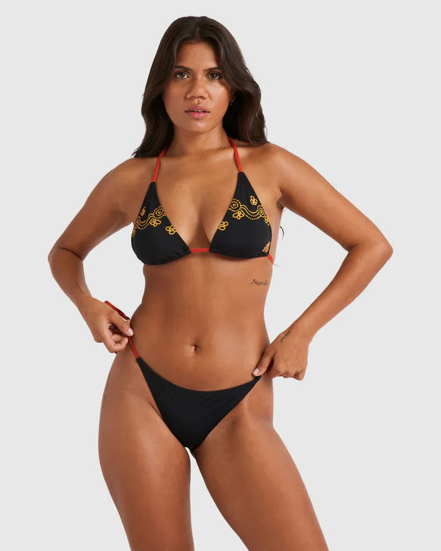 Otis River Tie Side Tanga - Beachin Surf