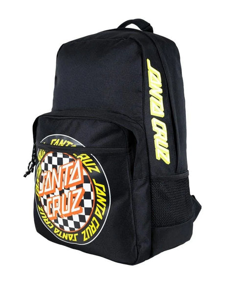 Outer Ringed Check Dot Santa Cruz Boys Backpack - Beachin Surf
