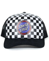 Outer Ringed Dot Santa Cruz Boys Snapback Trucker Hat - Beachin Surf