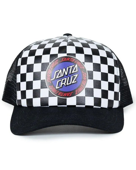 Outer Ringed Dot Santa Cruz Boys Snapback Trucker Hat - Beachin Surf
