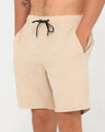Overtone Linen Elastic Short 19"