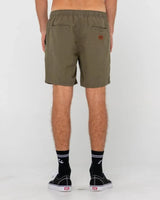 Overtone Linen Elastic Short 19"