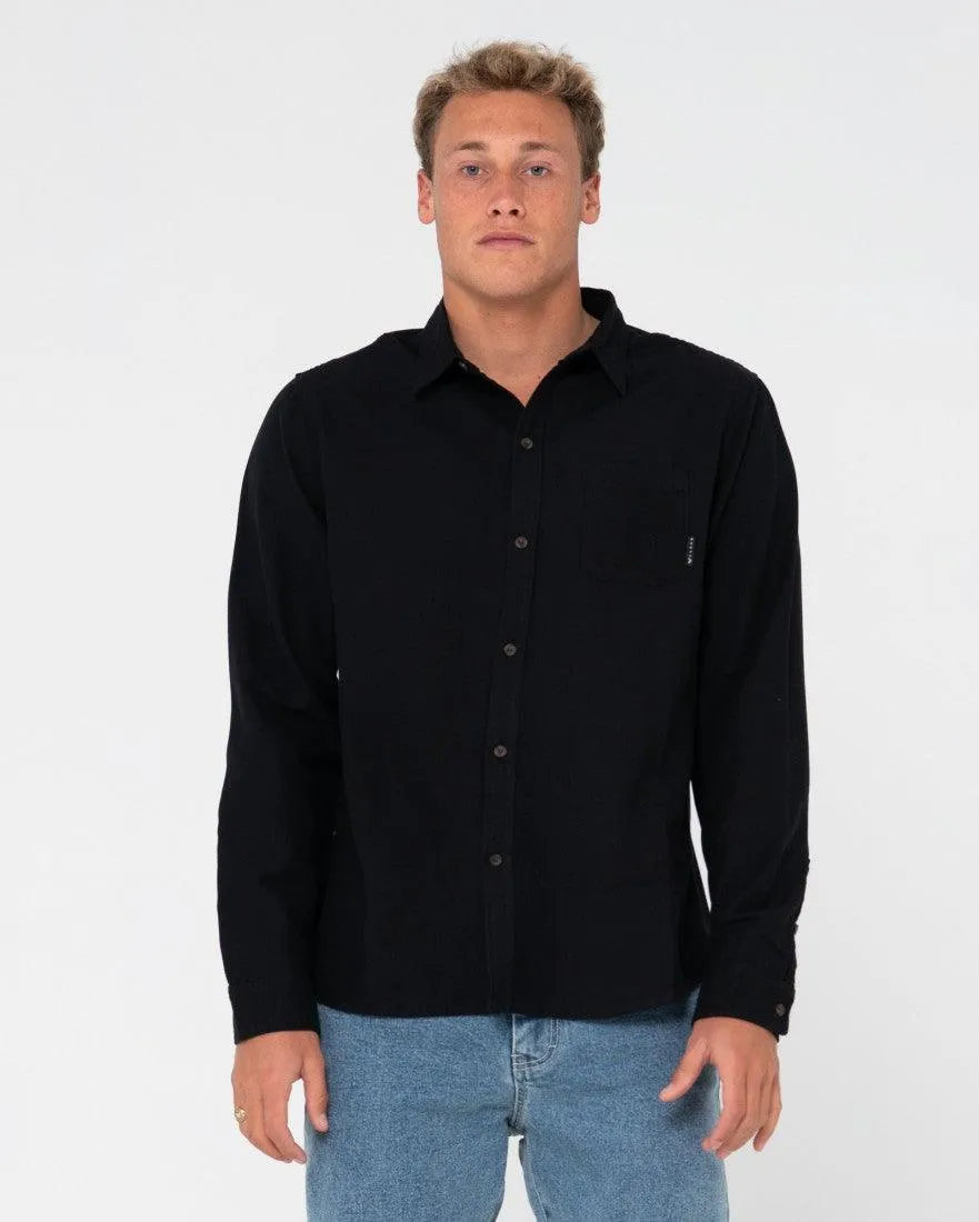 Overtone Long Sleeve Linen - Beachin Surf