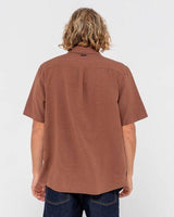 Overtone Short Sleeve Linen Shirt - Beachin Surf