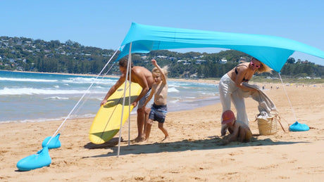 Ozoola - Family Ocean Beach Tent - Beachin Surf