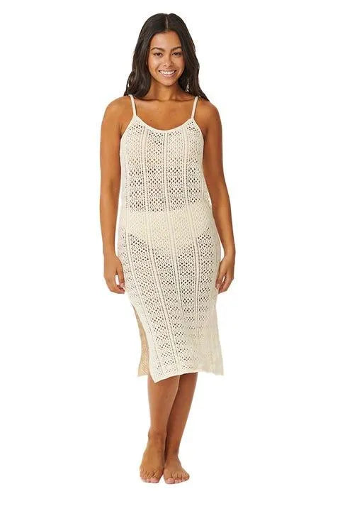 Pacific Dreams Crochet Dress - Beachin Surf