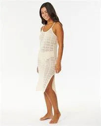 Pacific Dreams Crochet Dress - Beachin Surf