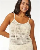 Pacific Dreams Crochet Dress - Beachin Surf
