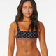 Pacific Dreams Crop Bikini Top - Beachin Surf