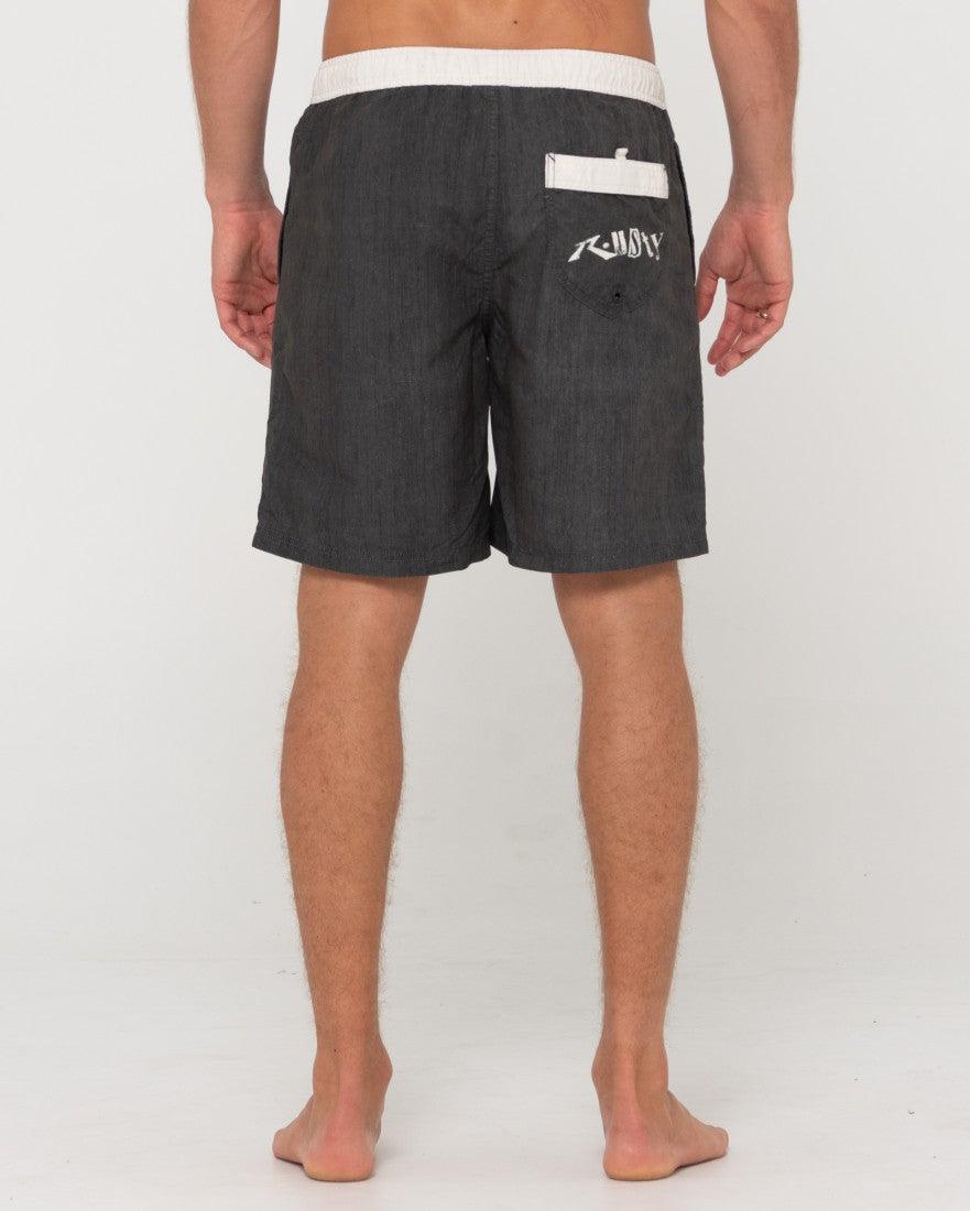 Palms 19" Elastic Boardshort | RUSTY | Beachin Surf