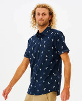 Paradise Palms Short Sleeve Shirt - Beachin Surf