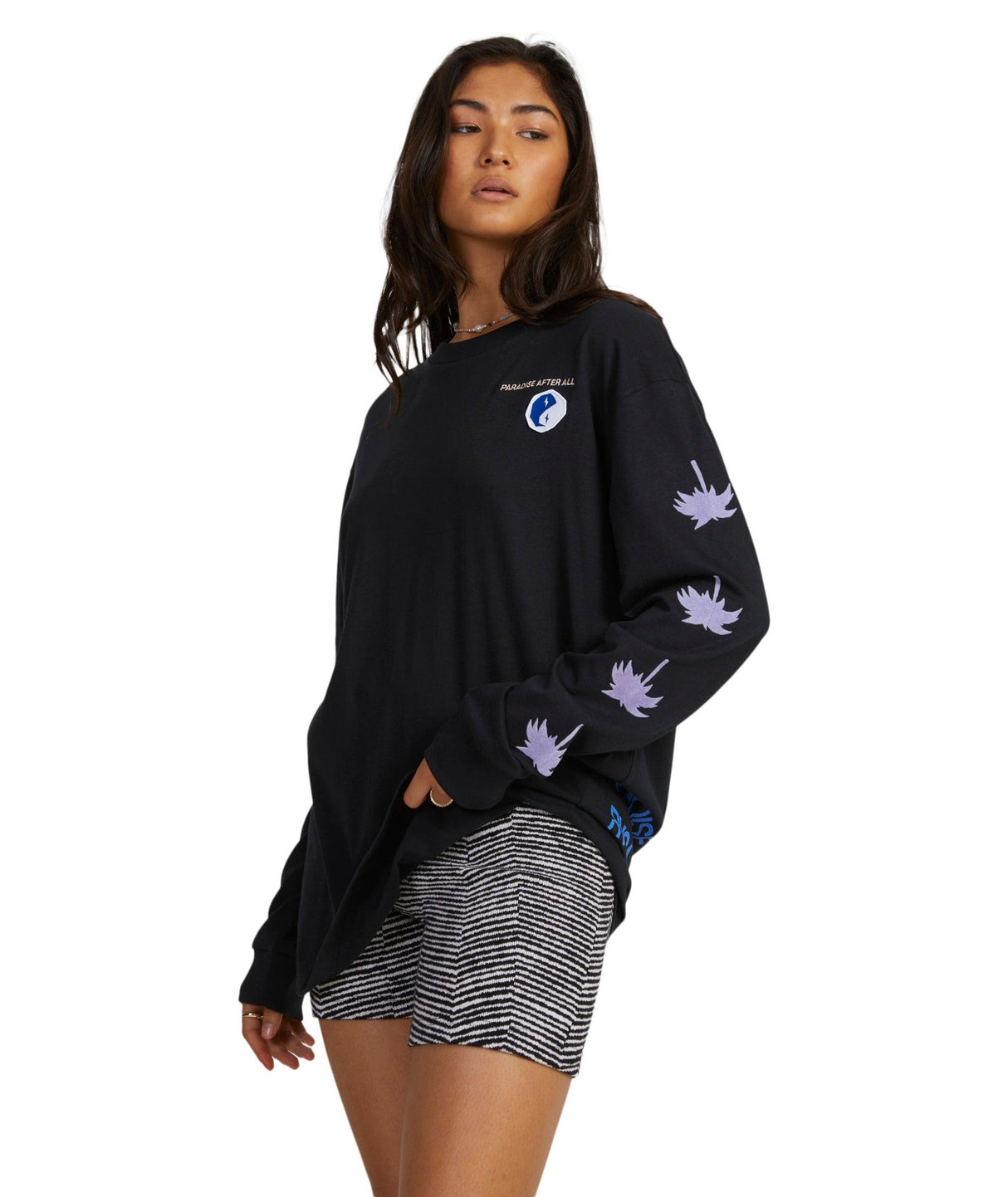 Paradise Relaxed Ls Tee - Beachin Surf