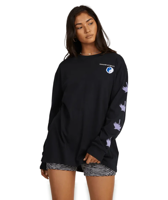 Paradise Relaxed Ls Tee - Beachin Surf