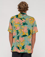 Pastel Paradise Relaxed Fit Short Sleeve Shirt - Beachin Surf