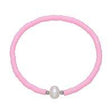 PASTEL PINK HEISHI BRACELET W/ PEARL | CLASSIC 77 | Beachin Surf