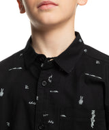 Peaceful Chaos Ss Shirt Youth - Beachin Surf