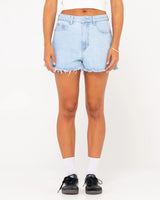 Penny Kick Flare Denim Short - Beachin Surf