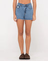 Penny Kick Flare Denim Short - Beachin Surf