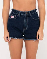 Penny Kick Flare Denim Short - Beachin Surf