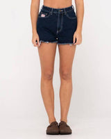 Penny Kick Flare Denim Short - Beachin Surf