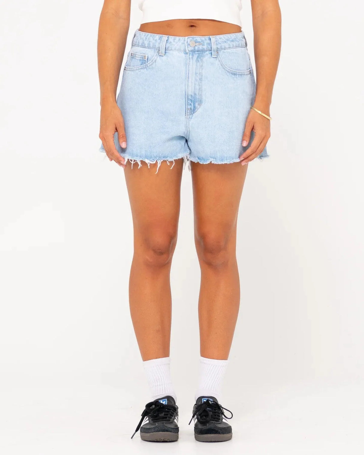 Penny Kick Flare Denim Short - Beachin Surf