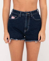 Penny Kick Flare Denim Short - Beachin Surf