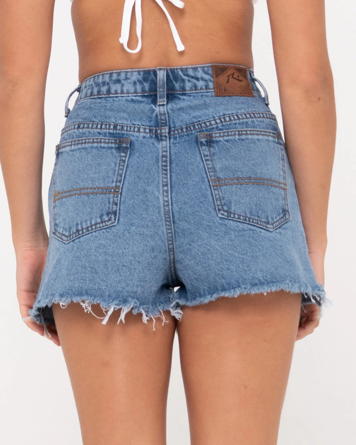 Penny Kick Flare Denim Short - Beachin Surf
