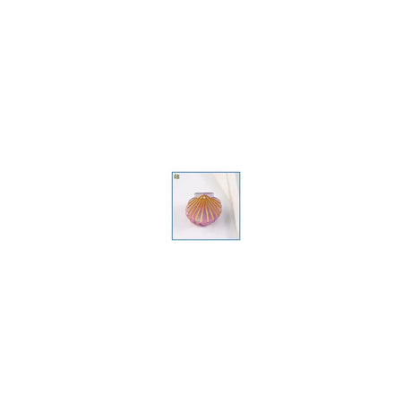PINK AND GOLD SHELL HAIRCLIP