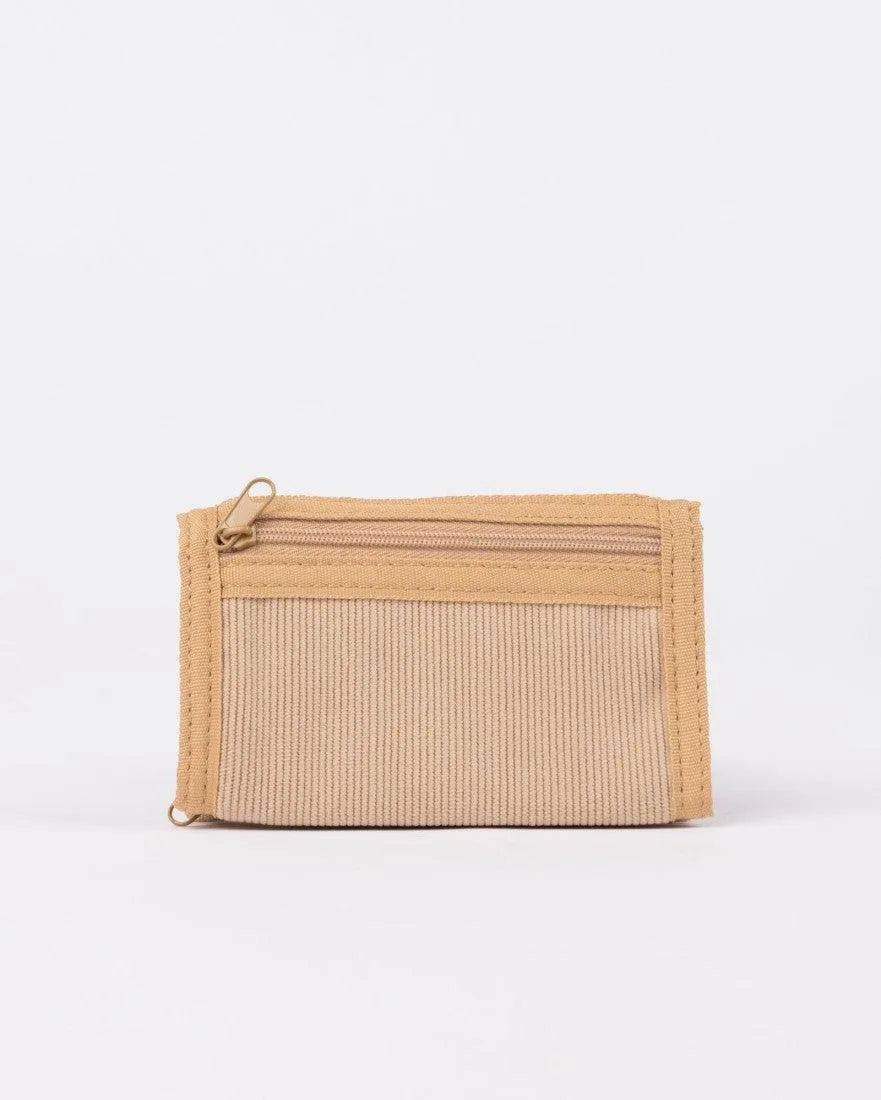 Pit Stop Tri Fold Embroidered Cord Wallet - Beachin Surf