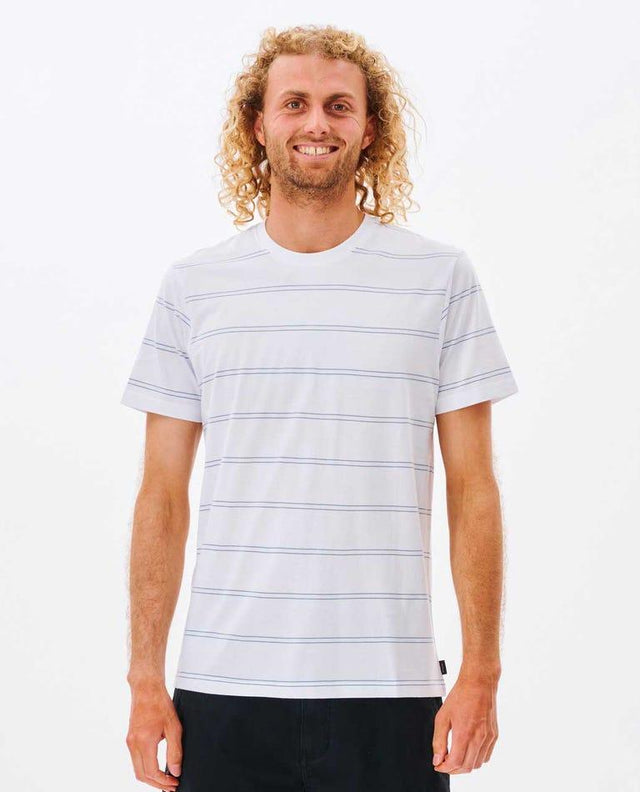 Plain Stripe Tee - Beachin Surf